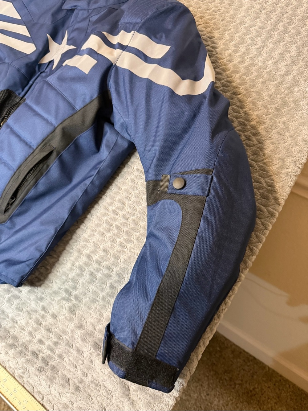 Men's New Padded Motorcycle Captain America Winter Soldier Real Leather Jackets